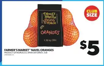 Real Canadian Superstore Farmer's market navel oranges, 3 lb offer