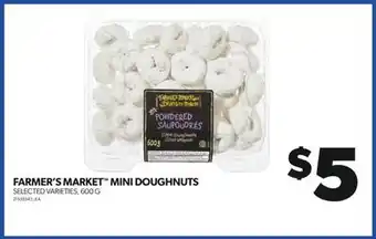 Real Canadian Superstore Farmer's market mini doughnuts, 600 g offer