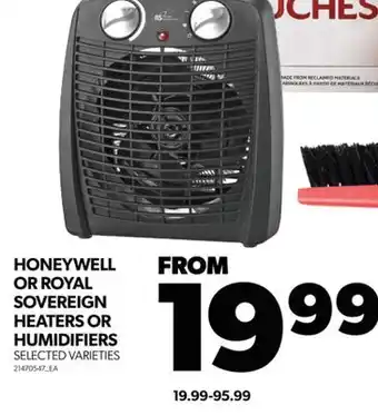 Real Canadian Superstore Honeywell or royal sovereign heaters or humidifiers offer