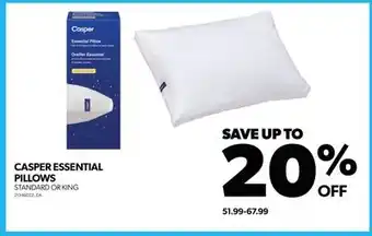 Real Canadian Superstore Casper essential pillows offer