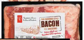 Real Canadian Superstore Pc old-fashioned style bacon, 1 kg offer