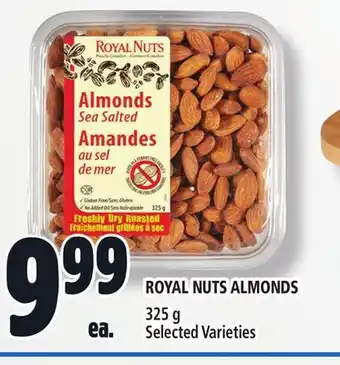 Metro Royal nuts almonds offer