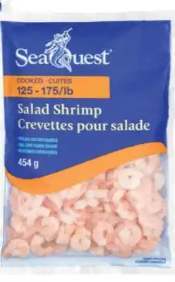 Real Canadian Superstore Seaquest cooked salad shrimp, 454 g offer