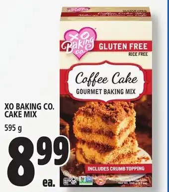 Metro Xo baking co. cake mix offer