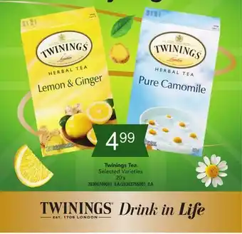Loblaws Twinings tea, 20's offer