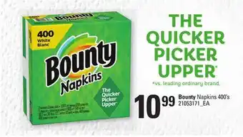 Loblaws Bounty napkins, 400's offer