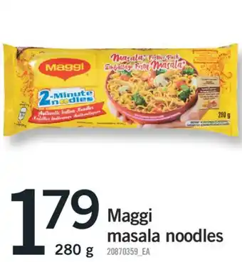 Fortinos Maggi masala noodles 280 g offer