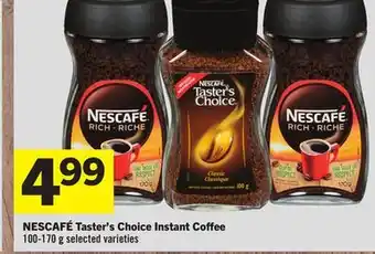 Foodland Nescafé taster's choice instant coffee offer