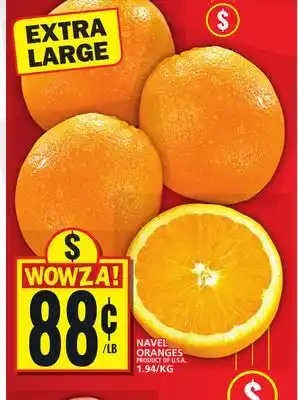 Food Basics Navel oranges offer