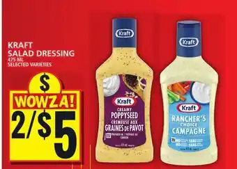 Food Basics Kraft salad dressing offer