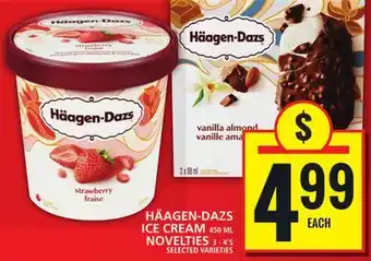 Food Basics Häagen-dazs ice cream or novelties offer