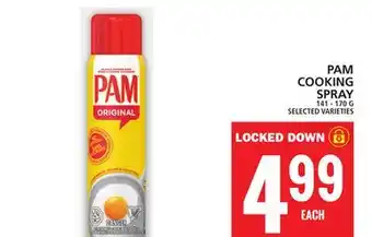 Food Basics Pam cooking spray offer