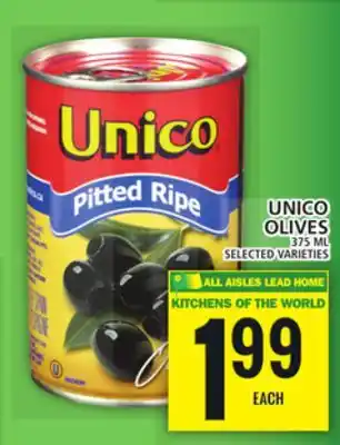 Food Basics Unico olives offer
