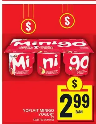 Food Basics Yoplait minigo yogurt offer