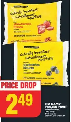 No Frills No name frozen fruit, 300/400 g offer