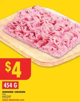 No Frills Ground chicken, 454 g offer