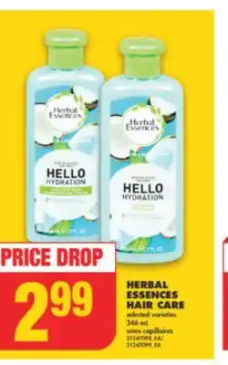 No Frills Herbal essences hair care, 346 ml offer