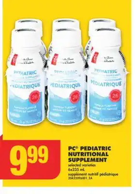 No Frills Pc pediatric nutritional supplement, 6x235 ml offer