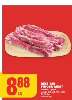 No Frills Beef rib finger meat offer
