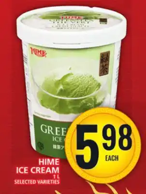 Food Basics Hime ice cream offer