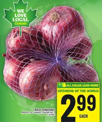 Food Basics Red onions offer