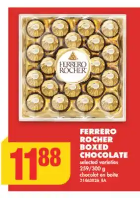 No Frills Ferrero rocher boxed chocolate, 259/300 g offer