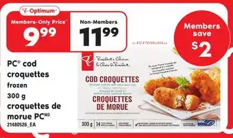 Independent Grocer Pc cod croquettes, 300 g offer