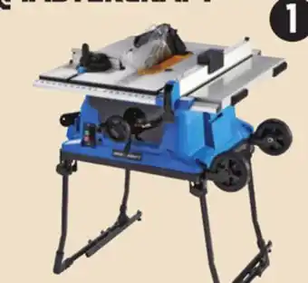 Canadian Tire Mastercraft 10˝ portable table saw with stand offer