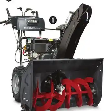 Canadian Tire Briggs & stratton 306cc 2-stage gas snowblower with electric start, 30˝ offer