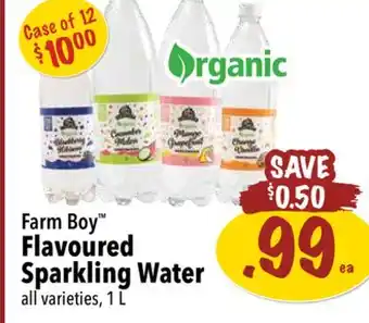 Farm Boy Farm boy flavoured sparkling water offer