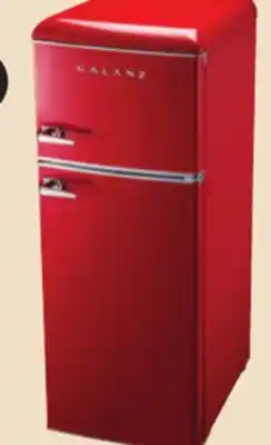 Canadian Tire Galanz 7.6 cu-ft red retro fridge offer