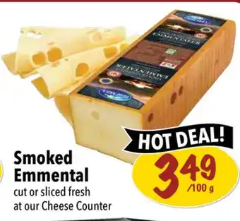 Farm Boy Smoked emmental offer