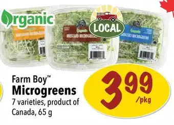 Farm Boy Farm boy microgreens offer