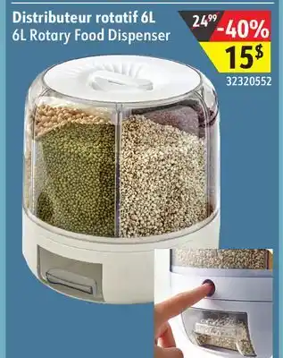 Sushi Shop 6l rotary food dispenser offer