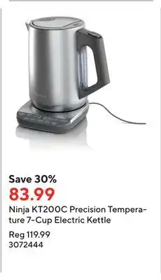 Staples Ninja kt200c precision temperature 7-cup electric kettle offer