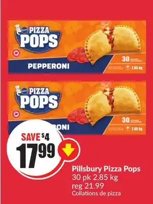 FreshCo Pillsbury pizza pops 30 pk 2.85 kg offer