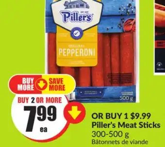 FreshCo Piller's meat sticks 300-500 g offer