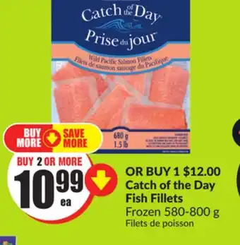 FreshCo Catch of the day fish fillets frozen 580-800g offer