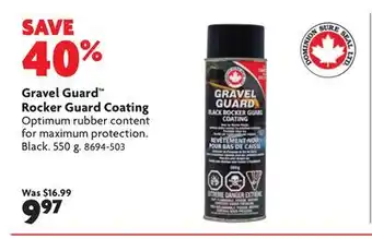 Home Hardware Gravel guard rocker guard coating offer
