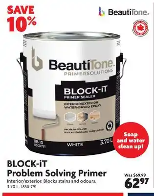 Home Hardware Block-it problem solving primer offer