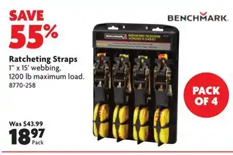 Home Hardware Ratcheting straps offer