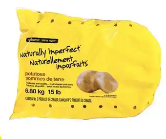Wholesale Club No name naturally imperfect potatoes, 15 lb offer