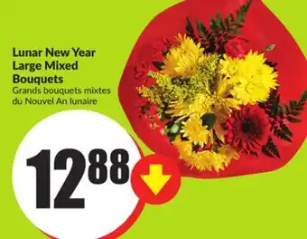 FreshCo Lunar new year large mixed bouquets offer