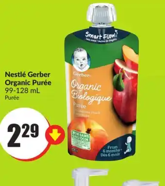 Chalo FreshCo Nestlé gerber organic purée 99-128 ml offer