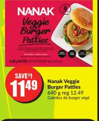 Chalo FreshCo Nanak veggie burger patties 640 g offer
