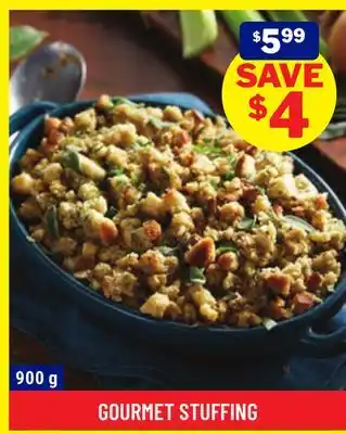 M & M Food Market Gourmet stuffing offer