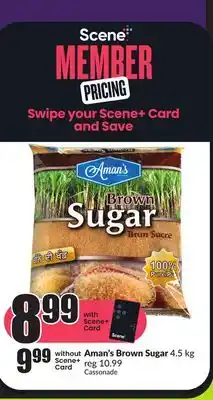 Chalo FreshCo Aman's brown sugar 4.5 kg offer