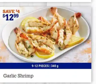 M & M Food Market Garlic shrimp offer