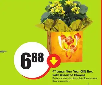Chalo FreshCo 4 lunar new year gift box with assorted blooms offer