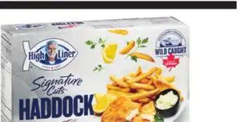 Giant Tiger High liner frozen haddock offer